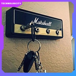 Fender Blues Music Key Storage Jack Rack Key Holder กีตาร์ติดผนังพวงกุญแจเครื่องขยายเสียงวินเทจตกแต่งบ้านของขวัญ