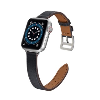 สายนาฬิกาข้อมือหนัง แบบบางพิเศษ สําหรับ IWatch IWatch Ultra Band 49 มม. 45 มม. 44 มม. 38 มม. 40 มม. 41 มม. 42 มม.