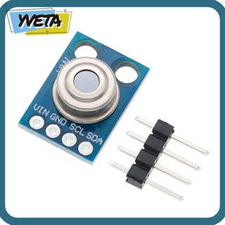 Yveta IIC I2C Serial โมดูลเซนเซอร์อุณหภูมิอินฟราเรด MLX90614ESF สําหรับ Arduino 3.3V~5V GY-906-BAA