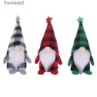 Twinkle โนมไร้หน้า สําหรับแขวนตกแต่งหน้าต่าง เทศกาลคริสต์มาส