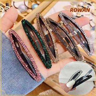 Rowans กิ๊บติดผม โลหะผสม ประดับพลอยเทียม 6 ชิ้น