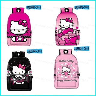 Doly Sanrio กระเป๋าเป้สะพายหลัง อเนกประสงค์ พิมพ์ลาย Hello Kitty ระบายอากาศ จุของได้เยอะ แฟชั่นสําหรับสตรี นักเรียน