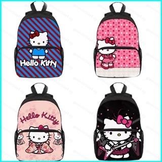 Doly Sanrio กระเป๋าเป้สะพายหลัง อเนกประสงค์ พิมพ์ลาย Hello Kitty ระบายอากาศ จุของได้เยอะ สําหรับนักเรียนอนุบาล