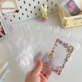 Ulove1bsby ถุงซีลใส เนื้อแมตต์ สําหรับใส่อาหาร ลูกอม ชา ผลไม้ การ์ดรูปภาพ เครื่องเขียน 10 ชิ้น