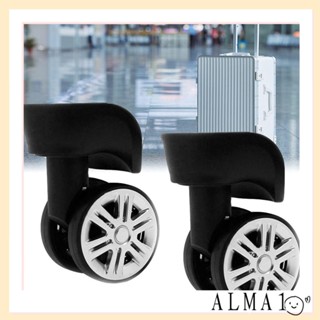 Alma A65 ล้อกระเป๋าเดินทาง แบบยาง เสียงเงียบ แบบเปลี่ยน