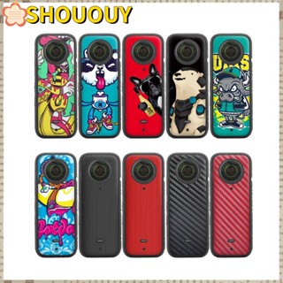 Shououy สติกเกอร์ ลายการ์ตูน กันน้ํา อุปกรณ์เสริม สําหรับ Insta360 X3 2 ชุด