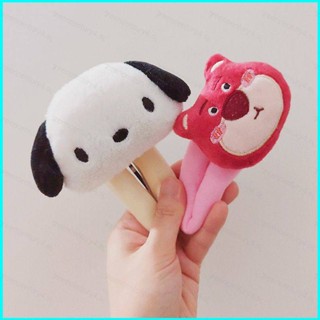 Doly Sanrio Pochacco Lotso กิ๊บติดผม รูปตุ๊กตาหมี สตรอเบอร์รี่น่ารัก ล้างหน้า เครื่องประดับแฟชั่น สําหรับเด็กผู้หญิง