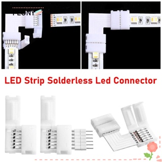 Peonypavilion แถบเชื่อมต่อสายไฟ LED พลาสติก รูปตัว L 6PIN 3 ชิ้น