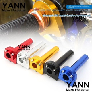 Yann1 คันเร่งอลูมิเนียมอัลลอยด์ CNC 7/8 นิ้ว 22 มม. สําหรับรถจักรยานยนต์