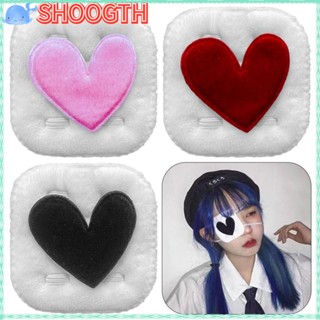 Shoogth แผ่นปิดตาคอสเพลย์ ลายการ์ตูนอนิเมะ Lolita-Cross สําหรับผู้หญิง DIY