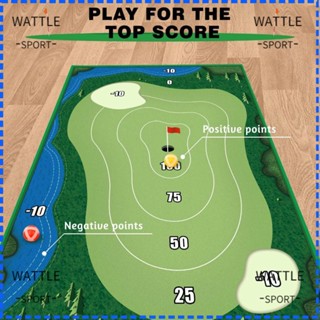 Wattle เสื่อกอล์ฟ สําหรับฝึกตีกอล์ฟ