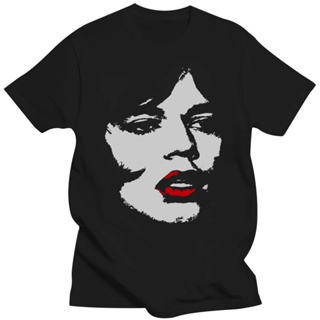 เสื้อยืด พิมพ์ลาย Mick Jagger Face ขนาดใหญ่ สําหรับผู้ชาย