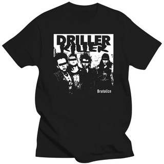 เสื้อยืด ขนาดใหญ่ พิมพ์ลายนักฆ่า สไตล์พังก์ Band2 สําหรับผู้ชาย
