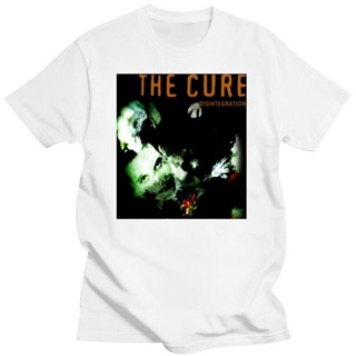 เสื้อยืดลําลอง แขนสั้น พิมพ์ลาย The Cure Disintegration ขนาดใหญ่ สําหรับผู้ชาย