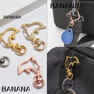 Banana1 5 ชิ้น ตะขอโลหะ สายคล้องกระเป๋า หัวเข็มขัด พวงกุญแจ DIY พวงกุญแจ กุ้งก้ามกราม