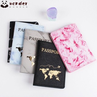 Wonder ซองใส่หนังสือเดินทาง มีสไตล์ สําหรับใส่บัตรเดินทาง งานแต่งงาน