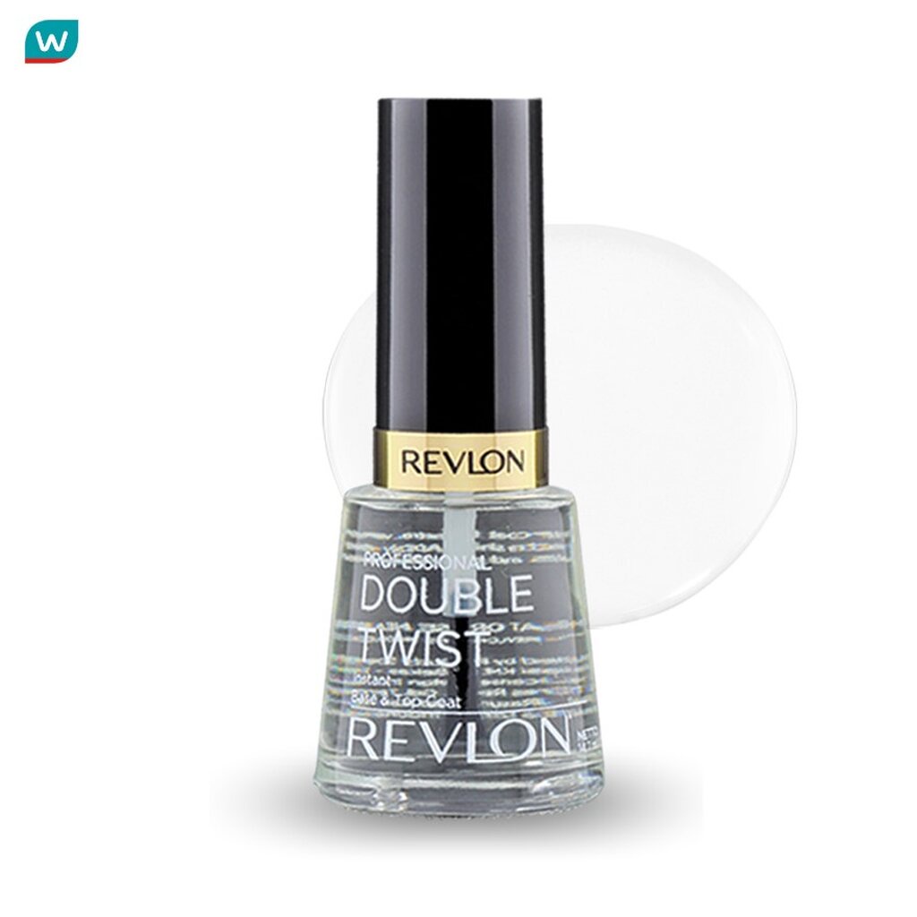 Revlon เรฟลอน โปรเฟสชั่นแนล ดับเบิ้ล ทวิสท์ อินสแตนท์ เบส แอนด์ ท็อป โค้ท 14.7มล.