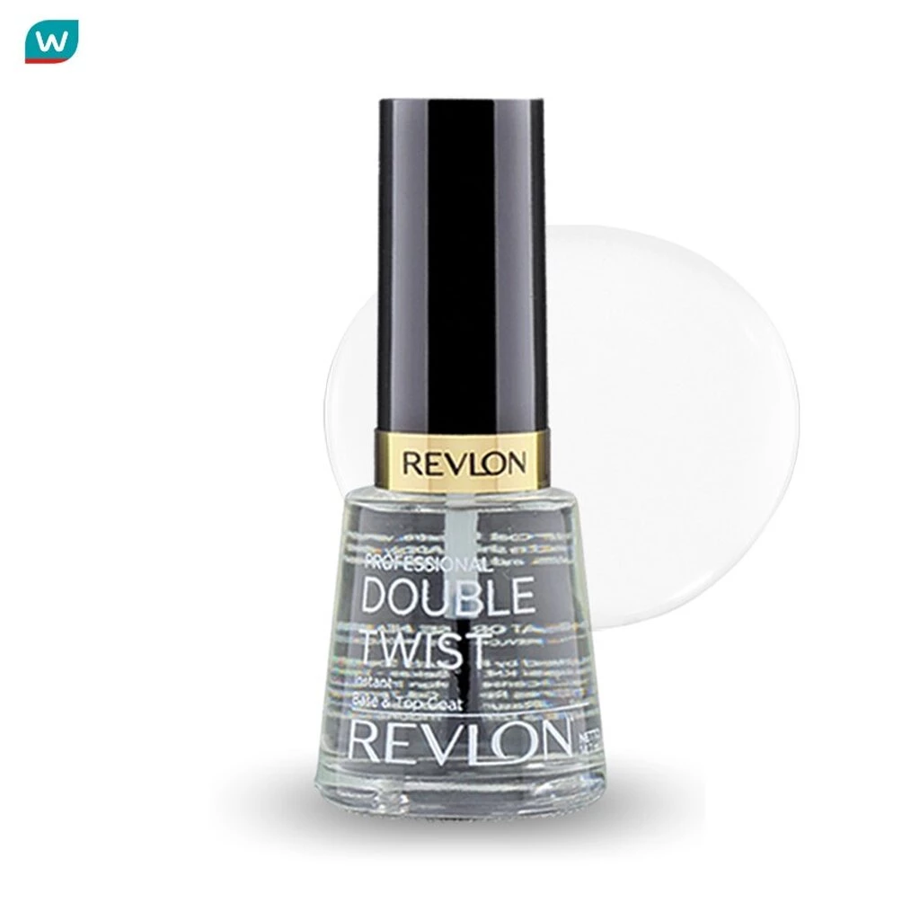 Revlon เรฟลอน โปรเฟสชั่นแนล ดับเบิ้ล ทวิสท์ อินสแตนท์ เบส แอนด์ ท็อป โค้ท 14.7มล.