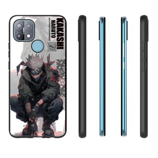 M151 เคสโทรศัพท์มือถือนิ่ม กันกระแทก ลายการ์ตูนนารูโตะ สีดํา สําหรับ OPPO A15 A15S A35 A92S A93 2020 A94