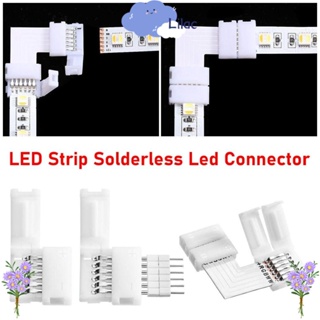 Lilacs แถบเชื่อมต่อสายไฟ LED พลาสติก รูปตัว L 6PIN 3 ชิ้น