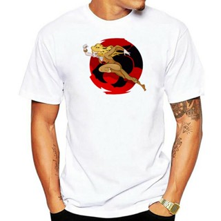 เสื้อยืด พิมพ์ลายการ์ตูน Cheetara Thundercats Cheetara Retro 1985 80 S ขนาดใหญ่ สําหรับผู้ชาย