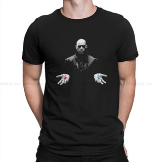 เสื้อยืด พิมพ์ลายภาพยนตร์ The Matrix Morpheus Hop ขนาดใหญ่ สําหรับผู้ชาย และผู้ใหญ่