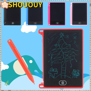 Shououy แท็บเล็ตวาดภาพกราฟฟิค LCD ลบได้ 4.4 นิ้ว สําหรับบ้าน ออฟฟิศ