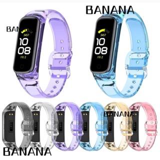 Banana1 สายนาฬิกาข้อมือแฟชั่น แบบนิ่ม สําหรับ Galaxy Fit 2 SM-R220