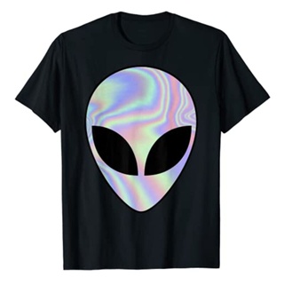 เสื้อยืดลําลอง แขนสั้น พิมพ์ลาย Alienufo Rave Y2K I Want To Believe Graphic ขนาดใหญ่ สีสันสดใส สําหรับผู้ชาย