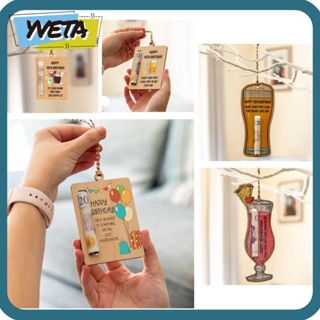 Yveta คลิปไม้หนีบซองจดหมาย สีแดง แฮนด์เมด สําหรับตกแต่งแก้วไวน์ งานวันเกิด