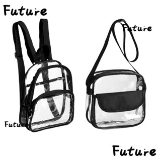 Future กระเป๋ากีฬา PVC ด้านหน้า มีกระเป๋า