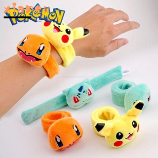 Xianen สร้อยข้อมือ Jenny Turtle นุ่ม Pikachu Wonder Frog แอนิเมชั่น อุปกรณ์ต่อพ่วงตุ๊กตาของเล่นตบกําไลข้อมือ