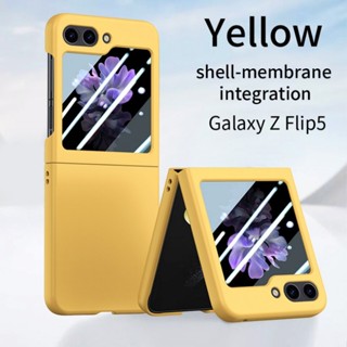 เคสโทรศัพท์มือถือ ฟิล์มสีพื้น สไตล์เรโทร สําหรับ Motorola Razr 40 Ultra