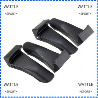 Wattle แคลมป์พลาสติก ป้องกันยางจักรยาน แบบพกพา 4 ชิ้น