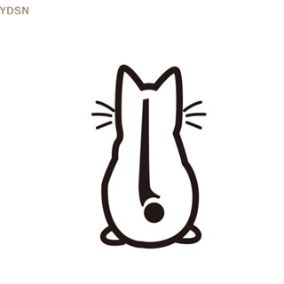 [YDSN] สติกเกอร์ ลายแมวขยับได้ สําหรับติดที่ปัดน้ําฝนกระจกหลังรถยนต์ RT