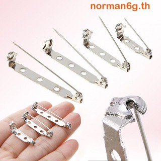 Anorman เข็มกลัด เครื่องประดับ DIY บาร์ด้านหลัง เข็มกลัดล็อค ปลอดภัย