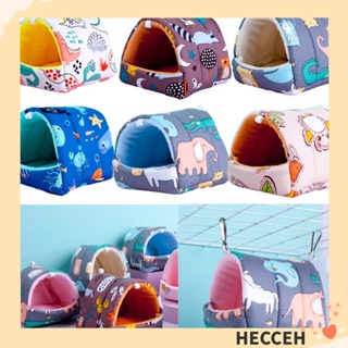 Hecceh บ้านหนูแฮมสเตอร์ รังหนูตะเภาน่ารัก ฤดูหนาว ขนาดเล็ก สะดวกสบาย