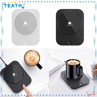 Teath แผ่นอุ่นร้อนแก้วกาแฟ DC 5V USB อุณหภูมิคงที่ สําหรับบ้าน