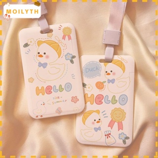 Moilyth ที่ใส่บัตรเครดิต ที่ใส่นามบัตร พลาสติก น่ารัก ปลอกบัตรประจําตัว เด็กผู้ชาย เด็กผู้หญิง