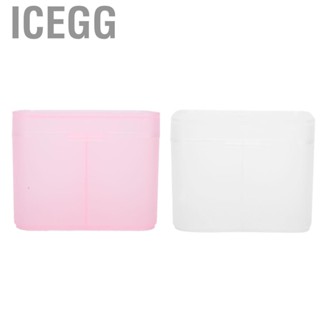 Icegg Nail Art Storage Box  Makeup Organizer Holder Durable Environmental Friendly Professional Manicurist for Salon