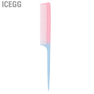 Icegg Tail Comb Compact Portable Styling for Home Travel Hair Salon