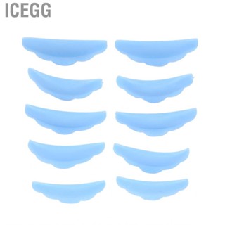 Icegg Eyelash Perming Pad  Practical Eyelashes Accessory 5 Pairs Curler Tool for Individual