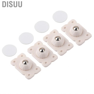 Disuu Self Adhesive Caster Wheels 8Pcs Sticky Mini Swivel