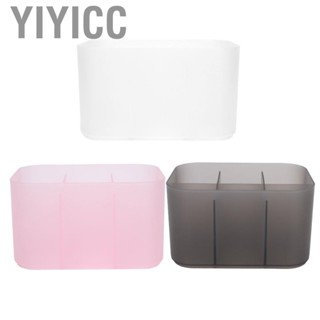 Yiyicc Nail Art Storage Box  Partition Design Easy To Use Manicure Container Case for Home Salon Shop