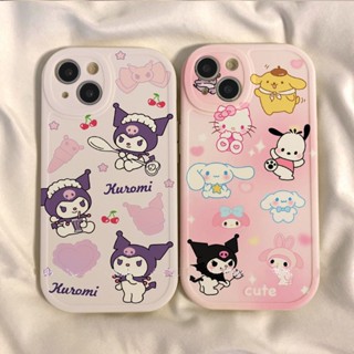 เคส iphone hone 11 12 13 14 15 plus Pro Max iphoneX Xr Xs Max 7 8 6s plus การ์ตูนน่ารัก คุโรมิพาชา สุนัข เคสโทรศัพท์ นิ่ม