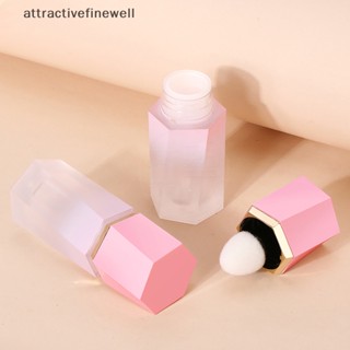 [attractivefinewell] หลอดพลาสติกเปล่า 7 มล. สีชมพู สําหรับใส่ลิปกลอส เครื่องสําอาง DIY