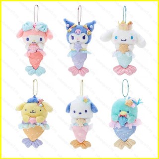 ใหม่ ตุ๊กตา Sanrio Mermaid Series Kuromi Melody ของเล่นสําหรับเด็ก