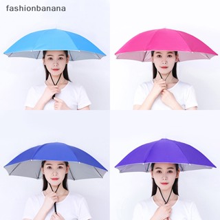 [fashionbanana] ใหม่ พร้อมส่ง หมวกร่มตกปลา พับได้ สําหรับตั้งแคมป์ เดินป่า ตกปลา