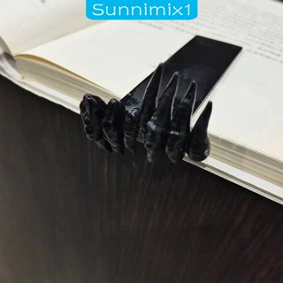 [Sunnimix1] ที่คั่นหนังสือ ลายกรงเล็บปีศาจน่ารัก สร้างสรรค์ สําหรับนักเรียน ครู ของขวัญ