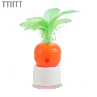 Ttiitt Pet Spring Treat Toy  Suction Cup Base Interactive  Dispenser for Indoor